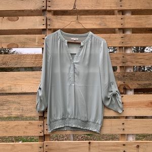 Sage blouse